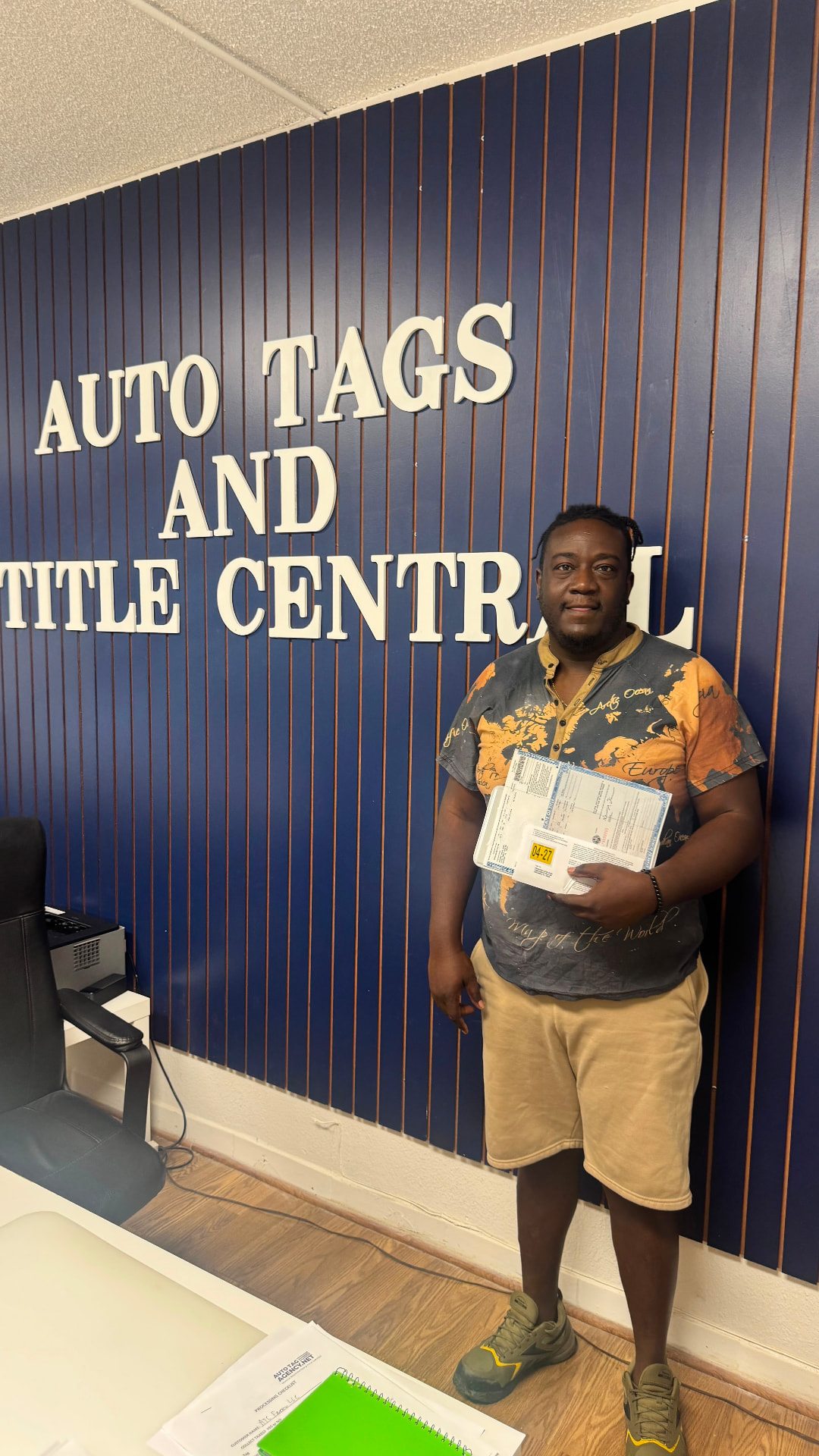 Renewal handled the same day — no DMV trip needed.