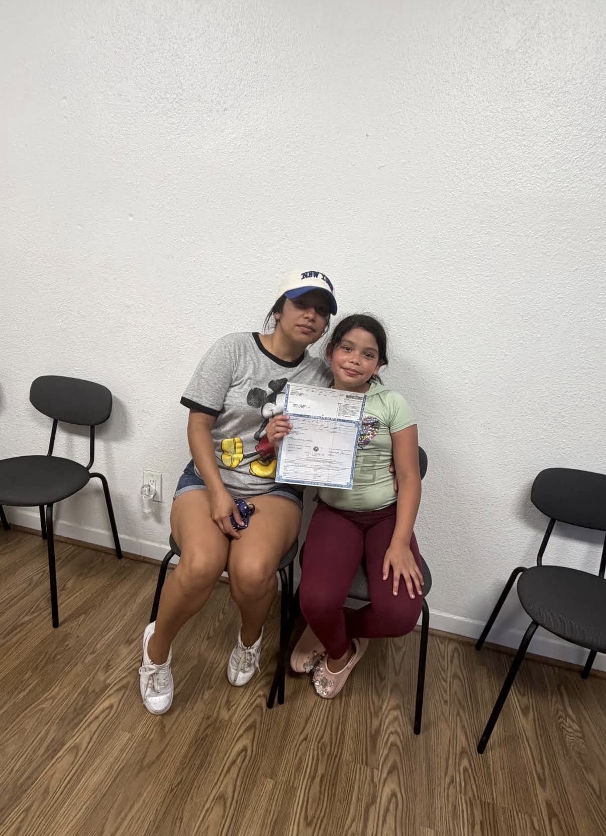 Title transfer done — another family taken care of.