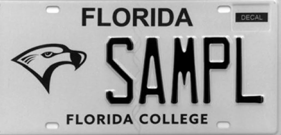 Florida Florida College license plate
