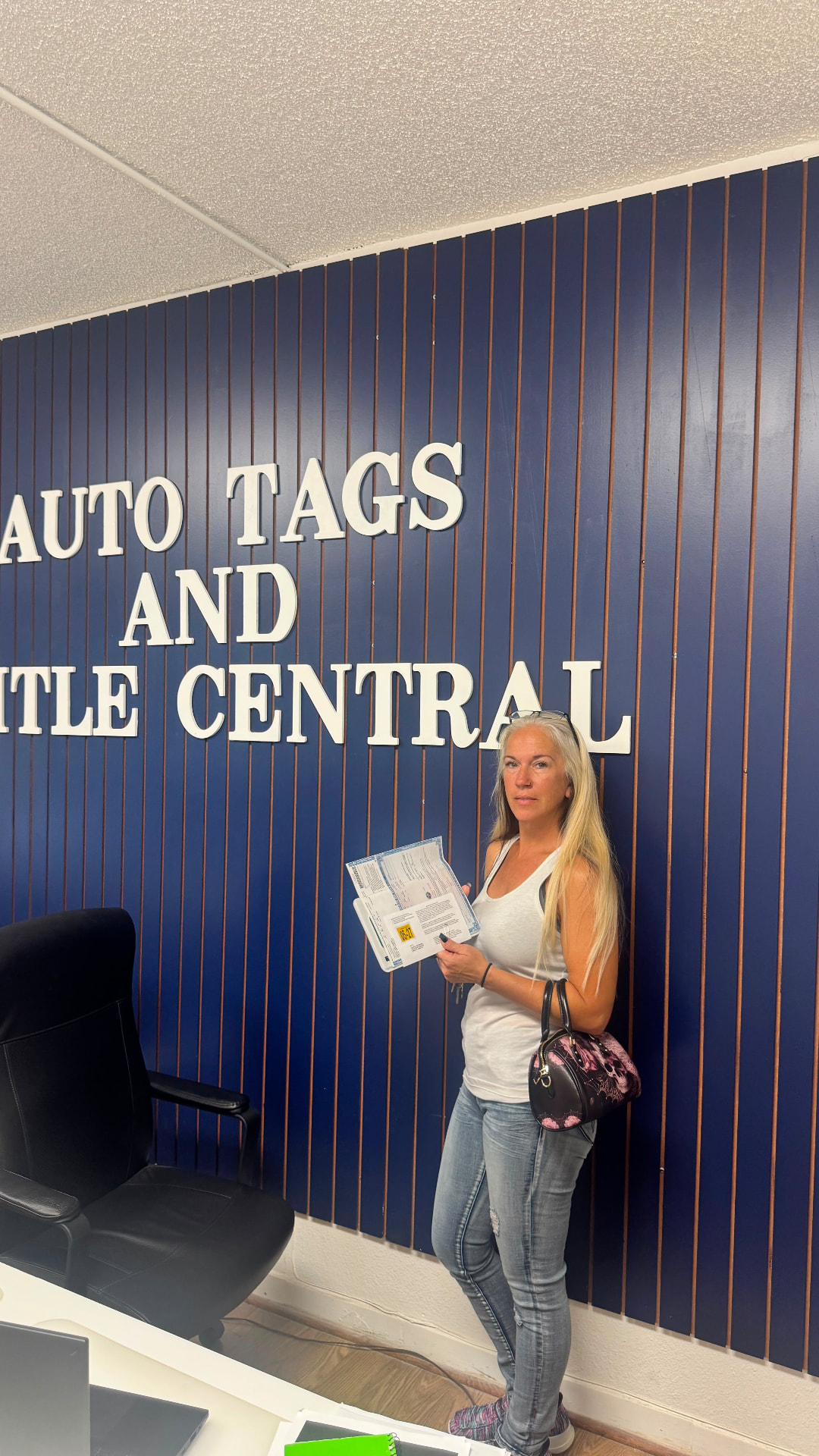Title documents completed and in hand.
