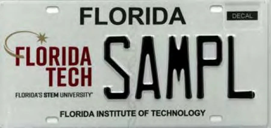 Florida Florida Institute of Technology license plate