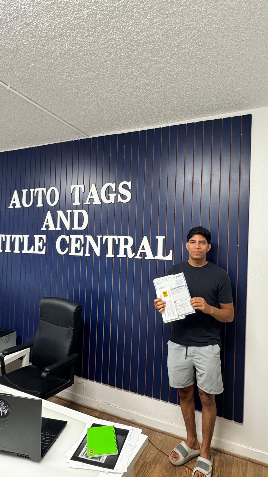 Another Florida Certificate of Title delivered.