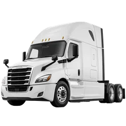 White semi-truck ready for the road — USDOT and MC authority filing at Auto Tags & Title Central