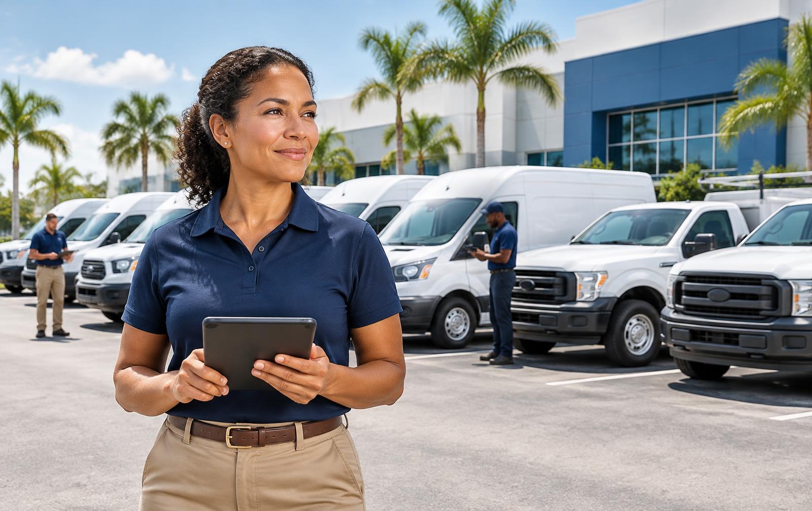 Florida fleet manager using the ATTC Fleet Portal